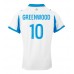 Olympique de Marseille Mason Greenwood #10 Hjemmedrakt 2025-26 Korte ermer